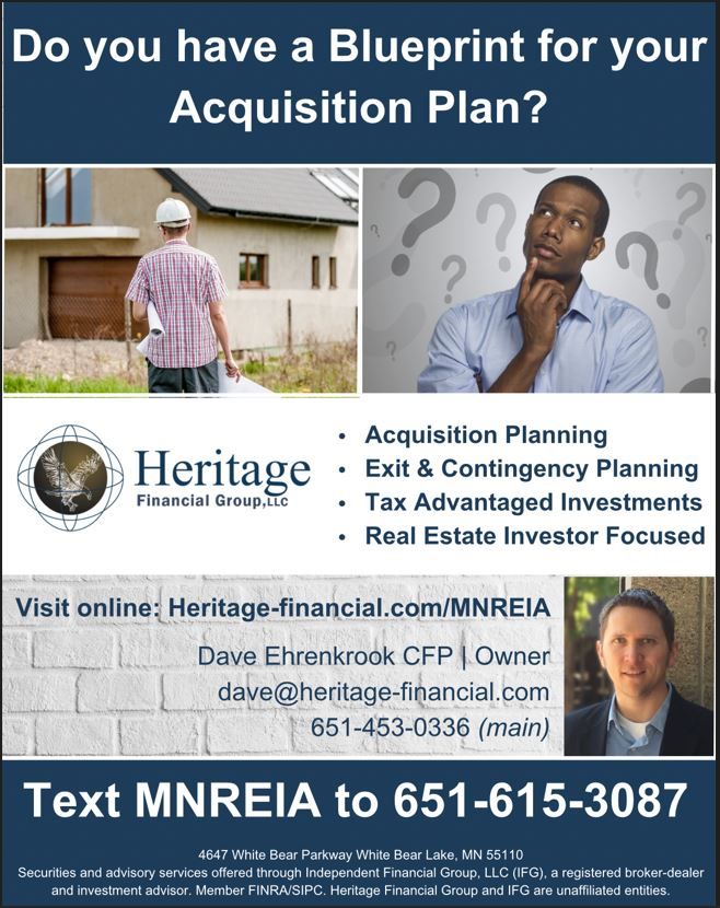 ![Heritage Financial](https://www.mnreia.com/Images/Heritage_Financial_Group/Heritage_Financial.JPG)